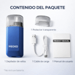 Afeitadora Nariz y Oreja Recargable Portátil Corte Seguro Sin FK17-MDKBMQ-0319 - Imagen 8