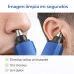 Afeitadora Nariz y Oreja Recargable Portátil Corte Seguro Sin FK17-MDKBMQ-0319 - Imagen 6