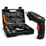 Destornillador Eléctrico Recargable 48 Piezas Kit Completo Con FK17-CY-0210