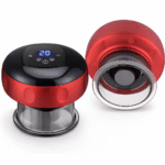 Masajeador De Ventosas Terapia De Succión Con Calor Pantalla Digital FK17-MDK105