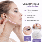 Cinta Adhesiva Lifting Facial Efecto Botox Sin Cirugía 40 Pcs FK16-25 - Imagen 5