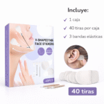 Cinta Adhesiva Lifting Facial Efecto Botox Sin Cirugía 40 Pcs FK16-25