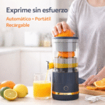 Exprimidor Eléctrico Portátil Recargable USB | Automático Sin FK17-EXP-YZJ-002 - Imagen 7