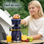 Exprimidor Eléctrico Inalámbrico Recargable Alta Potencia Jugos FK17-EXP-YZJ-003 - Imagen 2