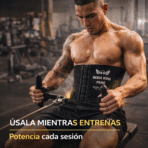 Faja Reductora Térmica Alta Compresión Sauna Moldea Cintura Unisex FK17-SM015 - Imagen 2