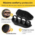 Guantes Grip Antideslizante Para Gimnasio Pesas Crossfit Protección FK17-SM029 - Imagen 5