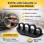 Guantes Grip Antideslizante Para Gimnasio Pesas Crossfit Protección FK17-SM029 - Imagen 6