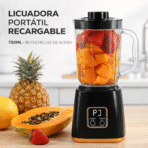 Licuadora Portátil Recargable 750ml Cuchillas Tritura Hielo USB FK17-LIC-HP158
