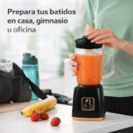 Licuadora Portátil Recargable 750ml Cuchillas Tritura Hielo USB FK17-LIC-HP158 - Imagen 3