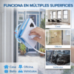 Limpia Vidrios Magnético Doble Cara Con Imán Fuerte Para Ventanas FK17-SM21042 - Imagen 6