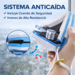Limpia Vidrios Magnético Doble Cara Con Imán Fuerte Para Ventanas FK17-SM21042 - Imagen 4