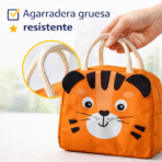 Bolso Lonchera Térmico Infantil Colegio Guardería Resistente FK17-BAG202 - Imagen 6