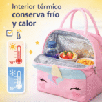 Bolso Lonchera Térmico Infantil Colegio Guardería Resistente FK17-BAG202 - Imagen 8