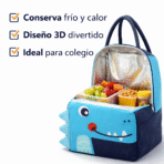 Bolso Lonchera Térmico Infantil Colegio Guardería Resistente FK17-BAG202 - Imagen 4