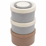 Lonchera Térmica 3 Niveles Acero Inoxidable SUS304 Hermética Con Bolso FK17-X3 - Imagen 5