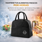 Lonchera Térmica Premium Portátil Conserva Frío Calor Bolsa Almuerzo FK17-BAG201