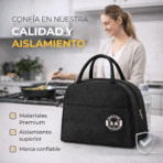 Lonchera Térmica Premium Portátil Conserva Frío Calor Bolsa Almuerzo FK17-BAG201 - Imagen 5