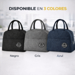 Lonchera Térmica Premium Portátil Conserva Frío Calor Bolsa Almuerzo FK17-BAG201 - Imagen 3
