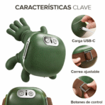 Masajeador De Cuello Y Hombros Con Calor Masaje 3D Profundo FK17-LSF-N7 - Imagen 4