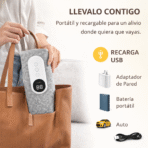 Masajeador Pantorrilla Eléctrico Con Calor Terapéutico 3 Niveles FK17-MD-555 - Imagen 6