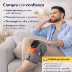 Masajeador Rodilla Térmico Vibración Rodilla Codo Hombro FK17-MD072 - Imagen 3