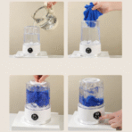 Lavadora Mini Portátil Recargable USB Para Ropa Interior Y FK17-LAV-HP-908 - Imagen 5