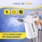 Plancha A Vapor Portátil 150ml MDHL Eliminador De Arrugas Rápido FK17-MD-CS188D - Imagen 7