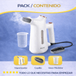 Plancha A Vapor Portátil 150ml MDHL Eliminador De Arrugas Rápido FK17-MD-CS188D - Imagen 5