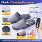 Pantuflas masajeadoras MASAJE PROFESIONAL EN CASA EN SOLO MINUTOS FK17-MD-006 - Imagen 5