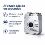 Afeitadora Electrica Portatil Hombre Recargable USB Viaje FK17-MD-8111 - Imagen 4
