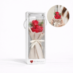 Mini Ramo De Flores De Jabón En Caja Regalo Romántico FK17-1010-1 - Imagen 6