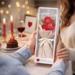 Mini Ramo De Flores De Jabón En Caja Regalo Romántico FK17-1010-1 - Imagen 2