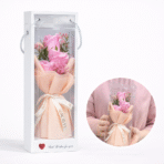 Mini Ramo De Flores De Jabón En Caja Regalo Romántico FK17-1010-1 - Imagen 7