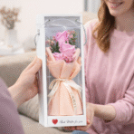 Mini Ramo De Flores De Jabón En Caja Regalo Romántico FK17-1010-1 - Imagen 8