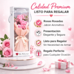 Mini Ramo De Flores De Jabón En Caja Regalo Romántico FK17-1010-1
