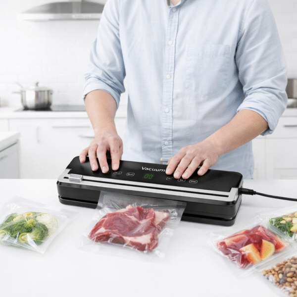 Empacadora Selladora Al Vacío 120W Para Alimentos Cocina FK17-SM030