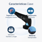 Soporte De Hombro Manguito Rotador Ajustable Ortopédico FK17-SM042 - Imagen 4