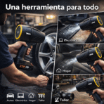 Soplador Aire Inalámbrico 21V Turbo Alta Potencia 2 Baterías FK17-MD2-8367 - Imagen 4