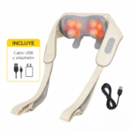 Masajeador de Cuello y Hombros con Calor 4D Inalámbrico Ajustable FK17-MD106 - Imagen 5