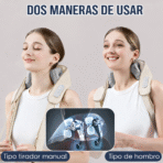 Masajeador de Cuello y Hombros con Calor 4D Inalámbrico Ajustable FK17-MD106 - Imagen 8