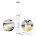 Mini Batidor Eléctrico Recargable USB Espumador Café Leche FK17-BK-58 - Imagen 6