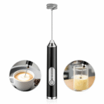 Mini Batidor Eléctrico Recargable USB Espumador Café Leche FK17-BK-58 - Imagen 3