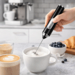 Mini Batidor Eléctrico Recargable USB Espumador Café Leche FK17-BK-58 - Imagen 4
