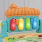 Gimnasio Piano Dinosaurio Didáctico Luces Sonido Para Bebes - Imagen 2