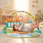 Gimnasio Piano Dinosaurio Didáctico Luces Sonido Para Bebes - Imagen 3