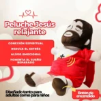 Muñeco Jesus Respira Peluche Religioso Movimiento Tranquilo - Imagen 4
