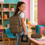 Set maletas Leopardo x3 fk206 - Imagen 2