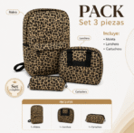 Set maletas Leopardo x3 fk206 - Imagen 5