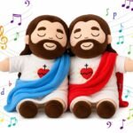 Muñeco Jesus Respira Peluche Religioso Movimiento Tranquilo