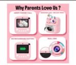 Cámara instantánea para niños con pantalla de 2,4 pulgadas, 48 ​​MP, vídeo 1080p KIDS NIÑOS - Imagen 6